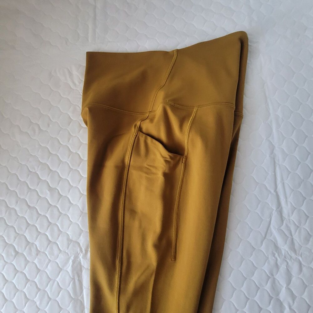 Lululemon Align Hi Rise Pant Pockets Size 6 Spiced Bronze Leggings Nulu - Picture 15 of 16